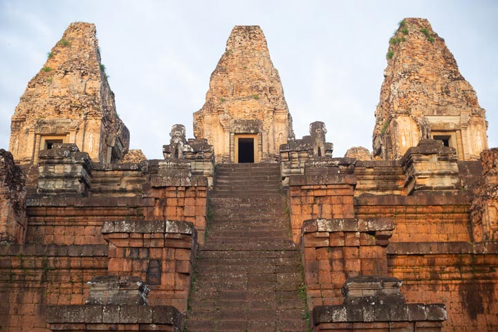 Front view of Pre Rup Temple