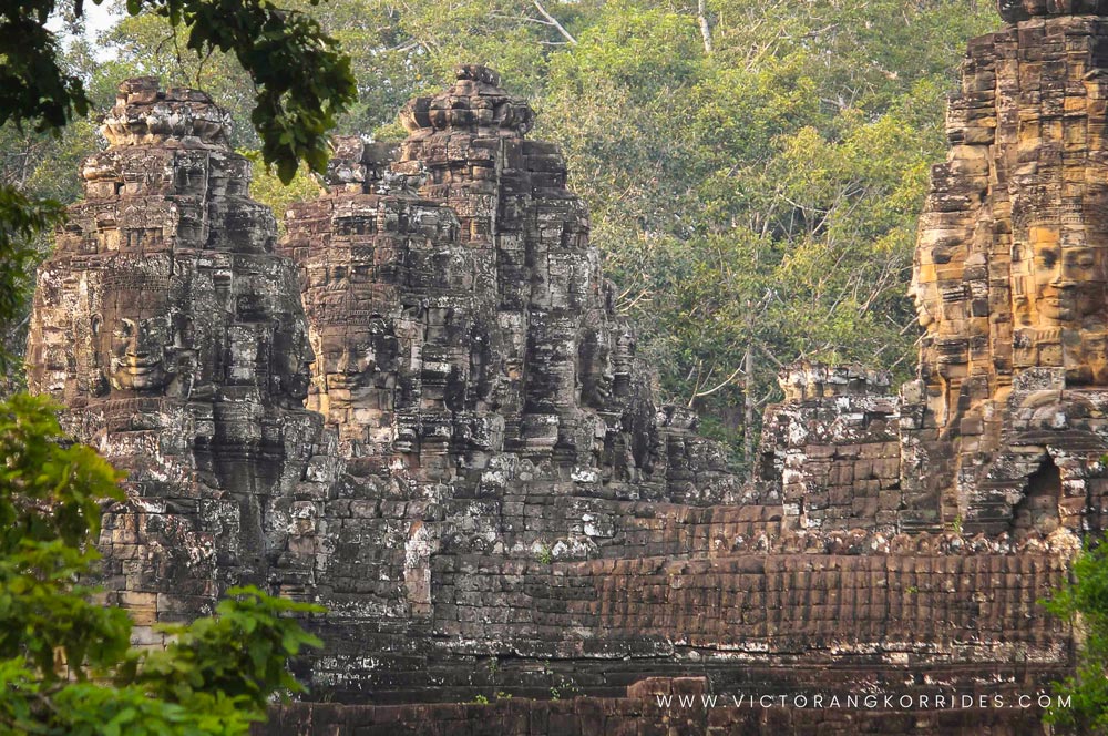 Bayon Temple in the Evening